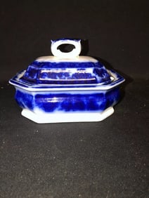 temple flow blue 3pc soap dish