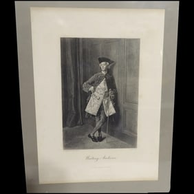 Waiting for an Audience After MEISSONIER Engraved by CAREY, from 1877 Steel Engraving -George Barrie