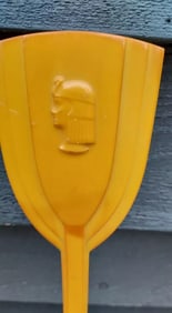 1920 catalin bakelite hair brush egyptian theme 128 grams