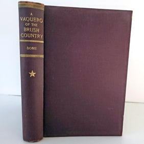 J Frank Dobie A Vaquero of the Brush Country - 1929 4th Edition