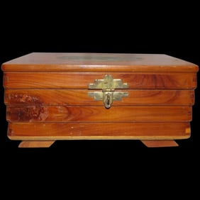 Vintage Dovetail Cedar Box