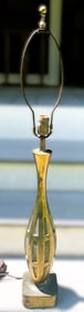 Rare MID-CENTURY MODERN TONY PAUL WESTWOOD LAMP BRASS