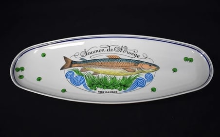 Jacques Lobjoy France LIGNE MARINE Salmon Platter