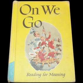 On We Go Reading for Meaning- Revised Edition 1957 McKee, Harrison, McCowen, & Lehr Houghton Mifflin