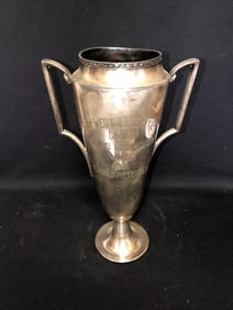 1931 12 7/8” West NJ Tennis Loving Cup Trophy