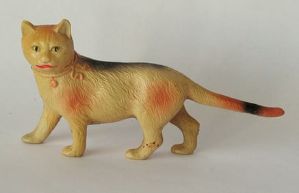 Antique celluloid Cat toy.
