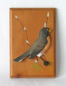 Vintage Robin diorama St. Petersburg, Florida
