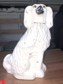 14 5/8” staffordshire spaniel dog