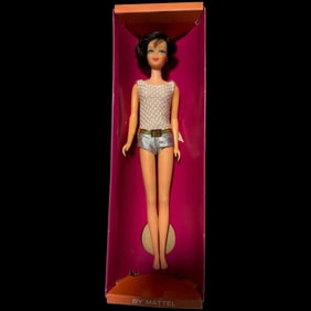 Vintage Barbie CASEY Doll #1180 Twist n Turn TNT In Box