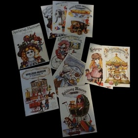 Lydia bayer spiielzeug museum Rare postcards Spielzeug Museum Nurnberg Fritz Oerter Vintage 1985-88