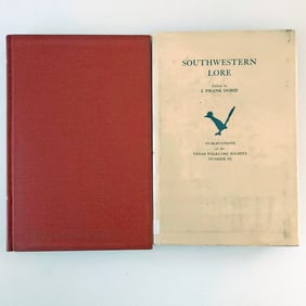 J Frank Dobie Southwestern Lore Books