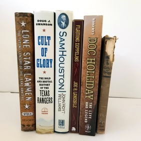Texas Rangers, Sam Houston and Flaming Zeppelins Book Bundle