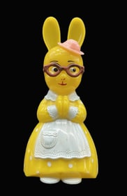 1950S KNICKERBOCKER BUNNY RATTLE