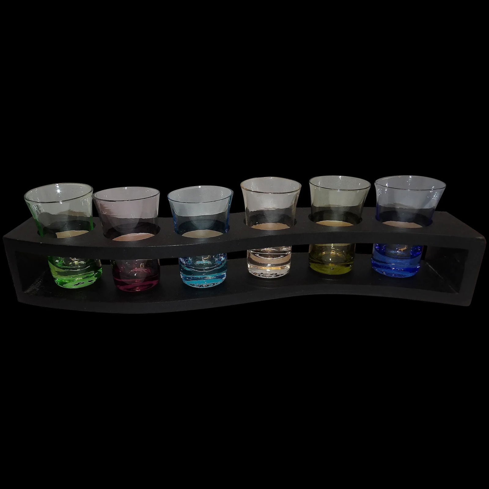 Circleware MCM Around the Curve Shot Colored Shot Glasses (1 of 8)