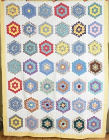 30's Flower Garden Quilt