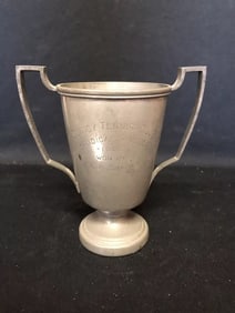 1925 6 3/4” Quincy Ma Handicap Tennis Loving Cup Trophy