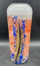 Atelier Beranek Vase Czech Republic Bohemian Art Glass Mid Century