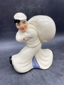 1940's McCoy Pottery WWII Navy, The Seamen's Bank For Savings
