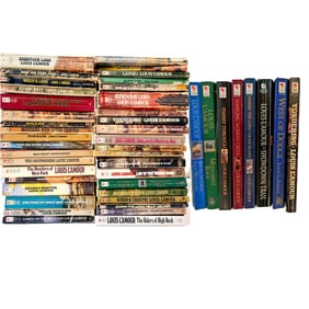 Louis L'Amour Paperback Bundle 45 pieces