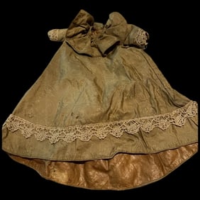 Antique 1800s Victorian Doll Dress