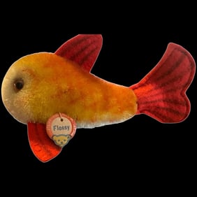 Vintage Steiff 4” Steiff Flossy Steiff Fish Made In Germany