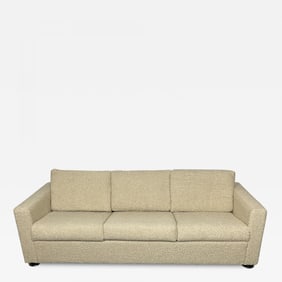 Mid Century Modern Sofa by Stendig, New Luxurious Boucle, Switzerland, 1950s
