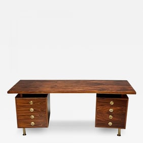 George Coslin, Arredamenti, Italian Mid-Century Modern, Writing Desk, Rosewood