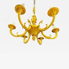 Louis XVI Dore Bronze Chandelier