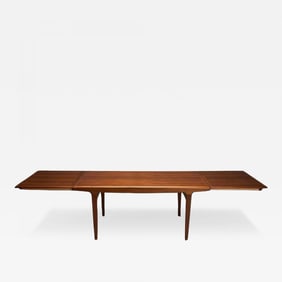 Johannes Andersen, Danish Mid-Century Modern, Dining Table, Teak, Denmark, 1960s