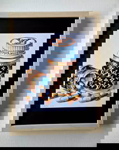 Chiara Bellini Louis Vuitton Comfort Pills Original Hand Signed Print COA: Louis Vuitton Comfort Pills by Chiara Bellini Series: Shopping Therapy Artist: Chiara Bellini Title: Chanel Comfort Pills Edition: Limited edition of 50 Size: 17x13in Framed Medium: Giclée print