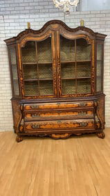 Antique Dutch Marquetry Cabinet