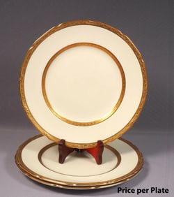 ROYAL DOULTON The BALMORAL Dinner Plate 2346 Gold Encrusted