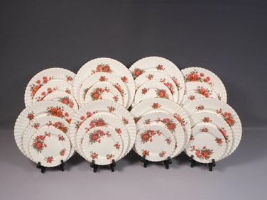 Royal Albert Centennial Rose Dinner Set Salad Bread Plate England