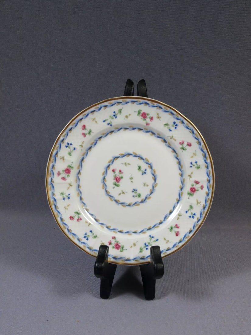 Limoges BERNARDAUD France ARTOIS BLEU Bread Butter Dessert Plate Blue Mark: This is a rare and gorgeous Bread and Butter/Dessert Plate, is made in Limoges, France by Bernardaud. It is in their historical ARTOIS BLEU Pattern. Artois Bleu is a simple yet sophisticated pattern b