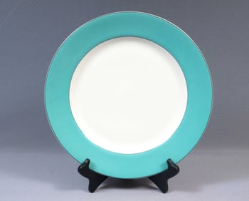 Kate Spade Rutherford Circle Turquoise DINNER PLATE By Lenox New York 11 1/2"