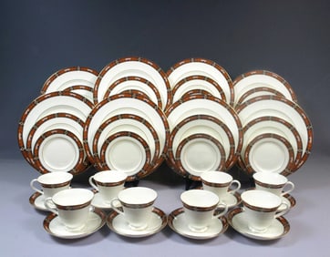 Wedgwood Chippendale DINNER SET Salad Cup Bread Plate England