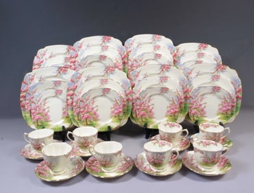 Royal Albert Blossom Time DINNER SET Salad Bread Plate Cup England