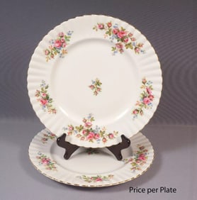 Royal Albert MOSS ROSE Bone China Dinner plate England