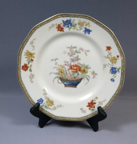 Limoges France GANGA HAVILAND Octagonal Small Dinner Luncheon Plate Antique