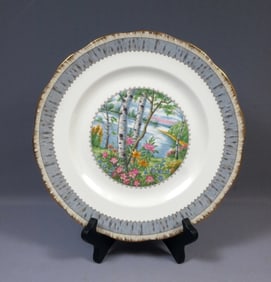 Royal Albert Silver Birch Dinner Plate Bone China England