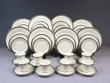 ROYAL DOULTON SARABANDE Dinner SET Salad Plate cup England H 5023 Vintage Silver
