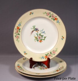 Imperial Heinrich & Co Selb Bavaria Songbird DINNER Plate Germany 1920