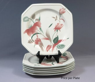 Mikasa Continental SILK FLOWERS F3003 Dinner Plate 10 1/4" Microwave oven safe