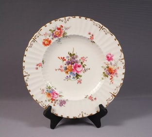 Royal Crown Derby Posies Dinner Plate England Burford Shape