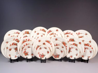 Royal Albert Centennial Rose Dinner Set Salad Plate England for 12