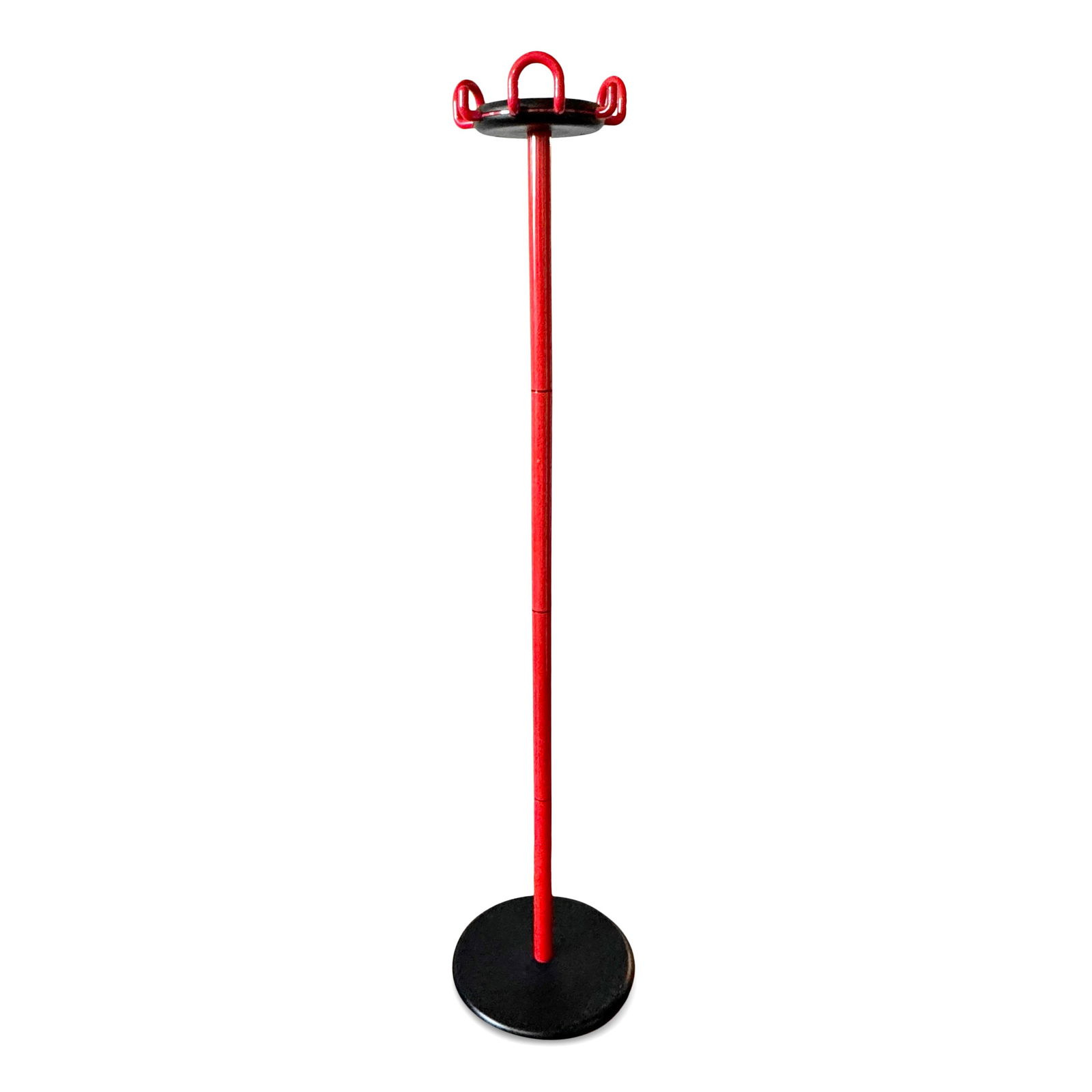 Red and Black Aiuto Coat Rack by Barberi and Marianelli for Rexite (1 of 10)
