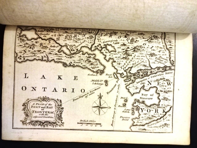 1758 Magazine Plan of Fort Frontenac Canada (1 of 5)