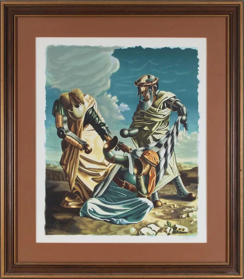 YOSSI ROSENSTEIN Surrealist Screenprint Joseph and His Brothers Artist's Proof (1 of 4)