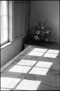 Edition of 10 - Window Table; 2014: Edition of 10 - Window Table, Service Wing, Felbrigg Hall, Norfolk, France, Silver Gelatin Photograph Edition of 10 + 5 APs. Front: Signature and edition number with artists blind stamp. Back: Ink