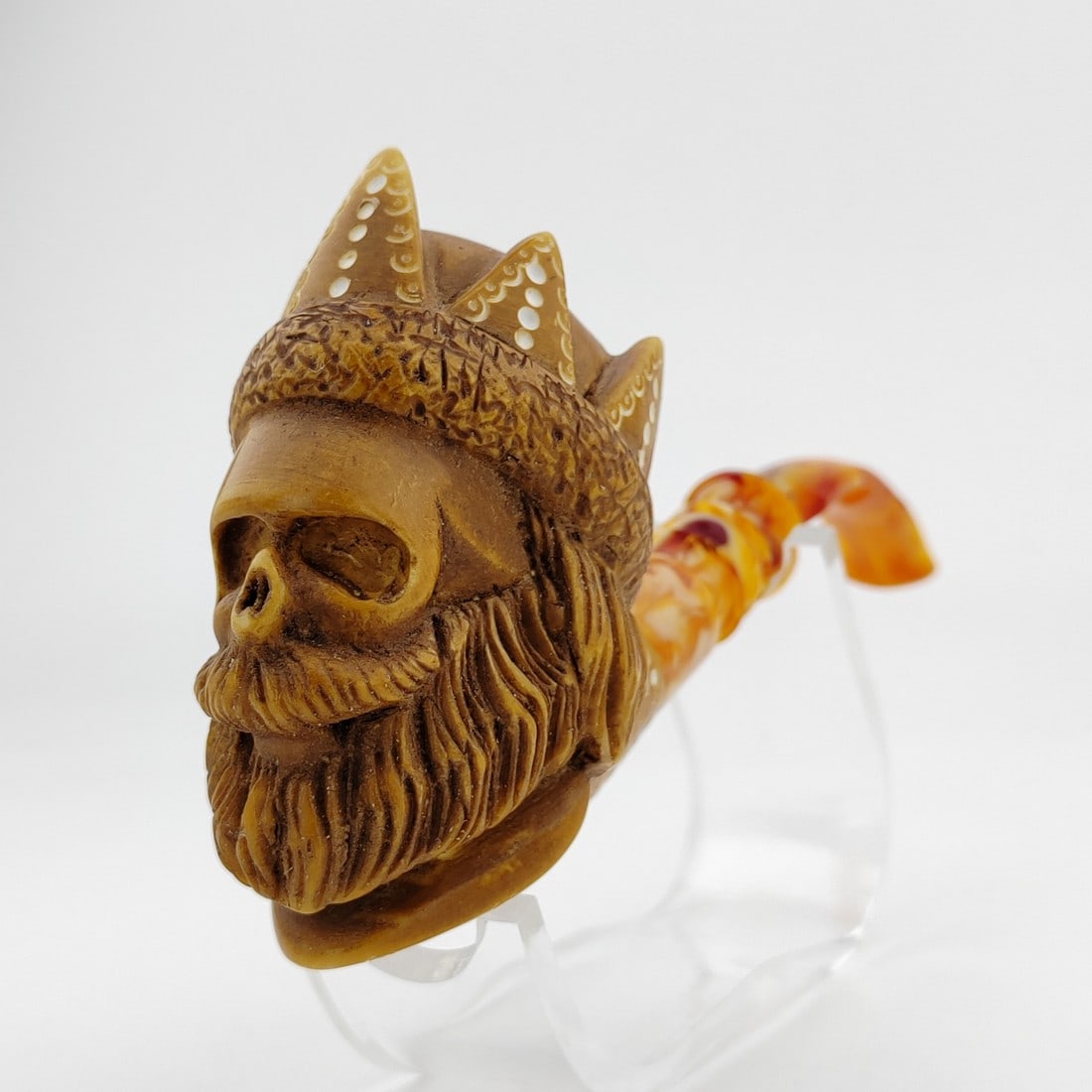 King Skull Meerschaum Pipe (1 of 9)